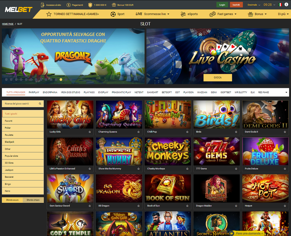 Melbet: Qimor o'yinlari uchun ajoyib dastur tanlash bo'yicha 8 ta asosiy taklif